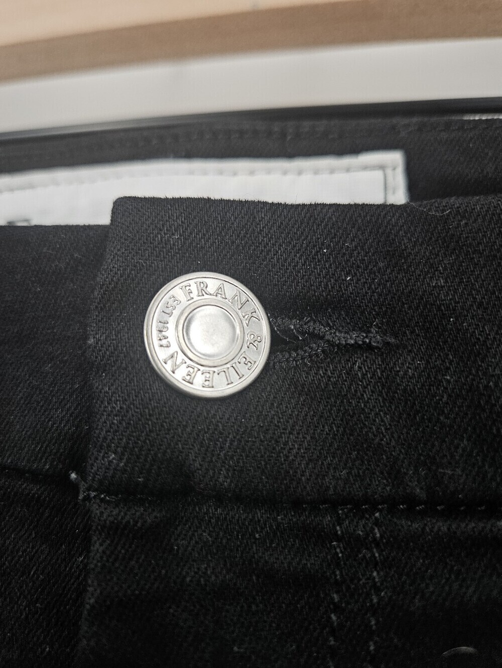 Frank & Eileen Black Sligo Raw Hem Skinny Jeans - Picture 7 of 15